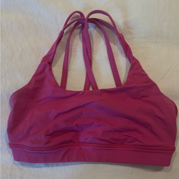 lululemon athletica Other - Lululemon Women's Strappy Low-Impact Sports Bra in Fuchsia